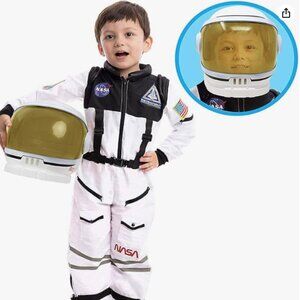 Spooktacular Creations Astronaut Costume with Helmet, Space Suit for Toddler